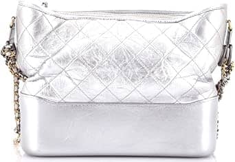 Chanel Gabrielle Shoulder Bag Women's bags Small White Aged Calfskin Gold New