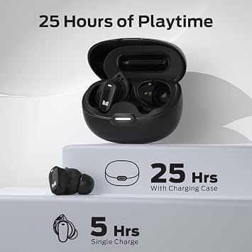 Monster W26 Headphones & Earbuds Black New