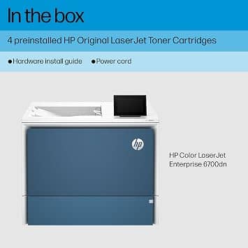 HP Clr LaserJet Ent 6700dn Printers New