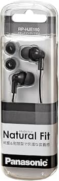 Panasonic RP-HJE150-K Headphones & Earbuds Black New