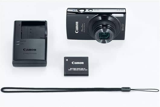 Canon PowerShot ELPH 190 Digital Cameras Black New Body Only