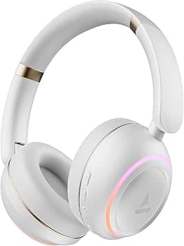 boAt Rockerz 480 Headphones & Earbuds White New