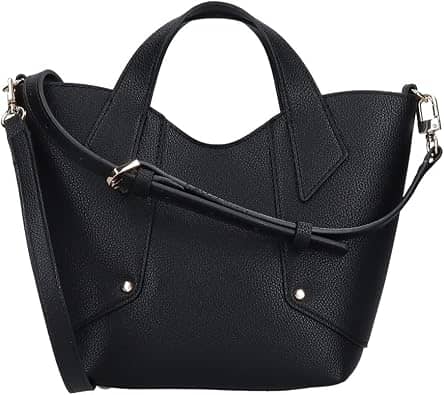 Guess Darcy Shoulder Bag Women's bags Large Black Faux Leather New