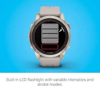 Garmin fēnix 7S Pro - Sapphire Solar Edition Smartwatches Gold 42mm Used - Like New