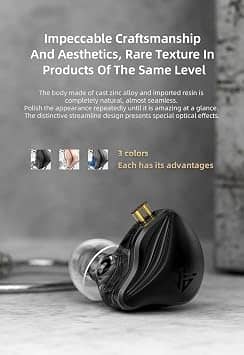 kz ZEX Headphones & Earbuds Gold New