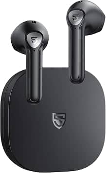 SoundPEATS TrueAir2 Headphones & Earbuds Black New
