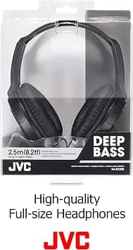 JVC HARX330 Headphones & Earbuds Black New