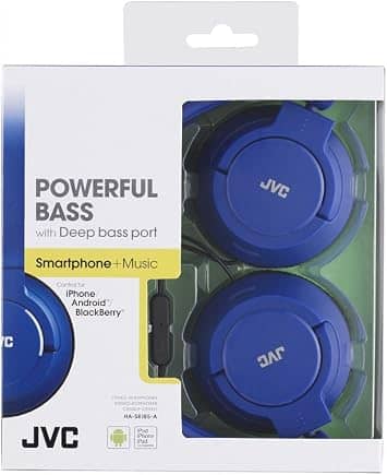 JVC HASR185A Headphones & Earbuds Blue New
