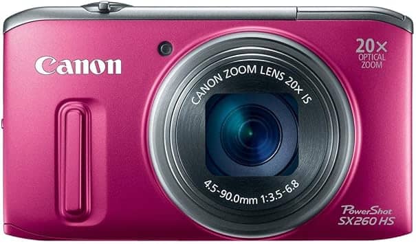 Canon Sx260 HS Digital Cameras Red New Body Only