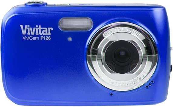 Vivitar ViviCam F126 Digital Cameras Blue New Body Only