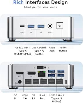 KAMRUI Pinova P2 Computers New