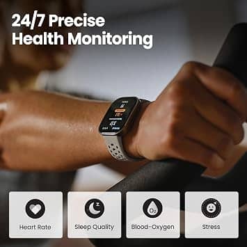 Amazfit Amazfit Bip 6 Smart Watch Smartwatches Black 46mm New