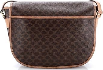 Celine Saddle Shoulder Bag Women's bags Unspecified Coated Canvas New
