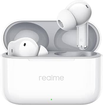 realme Buds T200 Headphones & Earbuds White New