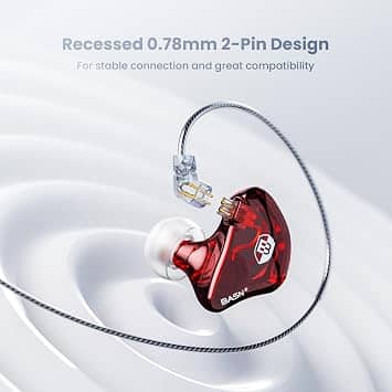 BASN Bsinger Pro Headphones & Earbuds Black New