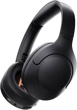 QCY H3 LITE Headphones & Earbuds Black New