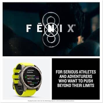Garmin fēnix 8 – 51 mm, Solar Smartwatches Graphite 51mm New
