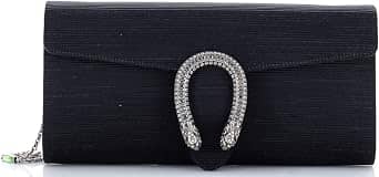 Gucci Dionysus Clutch Women's bags Unspecified Black Satin New