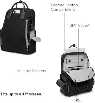 Tumi Atlanta Backpack Women's bags Black New