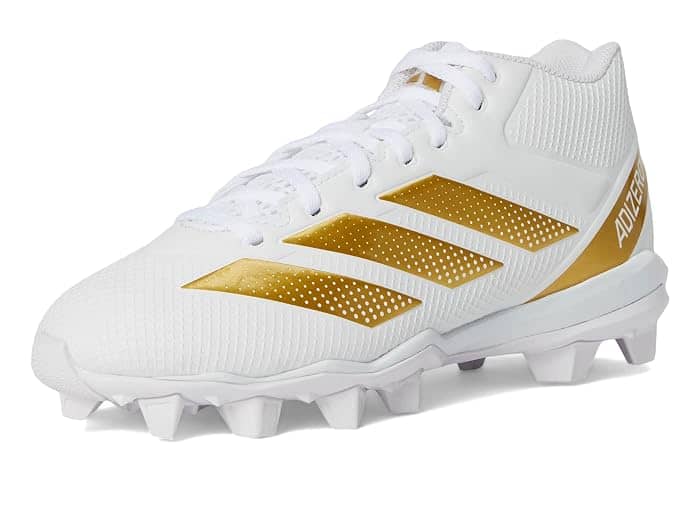 Adidas Adizero Impact.2 Molded American Football Sneaker White New