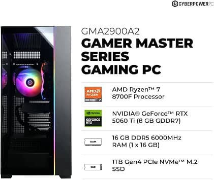 CyberpowerPC Gamer Master Computers New