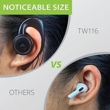Avantree TW116 Headphones & Earbuds Black New