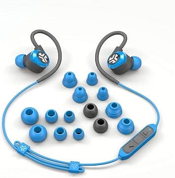 JLab Epic Headphones & Earbuds Blue New