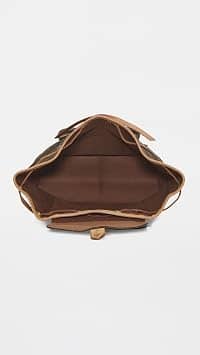 Louis Vuitton Montsouris Backpack Women's bags MM Brown Monogram Canvas New