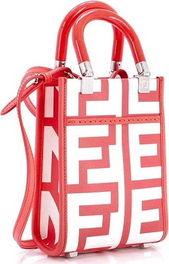 Marc Jacobs Sunshine Tote Women's bags Mini Red Printed Leather New