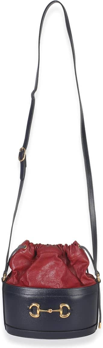 Gucci Horsebit 1955 Bucket Bag Women's bags Unspecified Navy Calfskin New