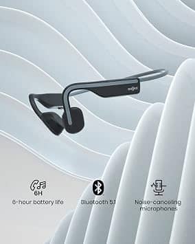 Shokz OpenMove S661 Headphones & Earbuds Gray New