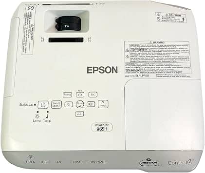 Epson PowerLite 965H Projectors Refurbished - Good