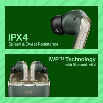 boAt Airdopes 219 Headphones & Earbuds Forest Sage New