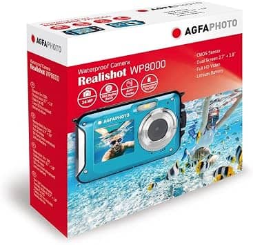 AgfaPhoto WP8000 Digital Cameras Blue New Body Only