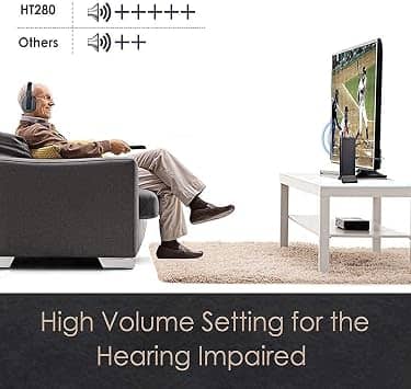 Avantree HT280 Headphones & Earbuds Black New