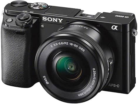 Sony Alpha a6000 Digital Cameras Black New