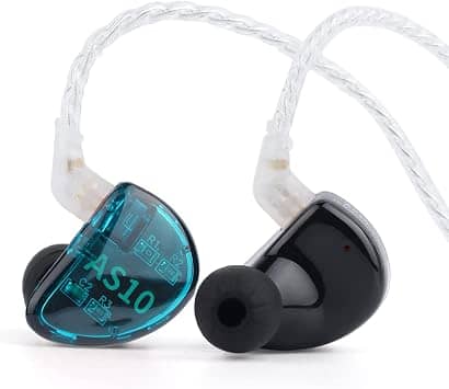 Linsoul KZ AS10 Headphones & Earbuds Black New