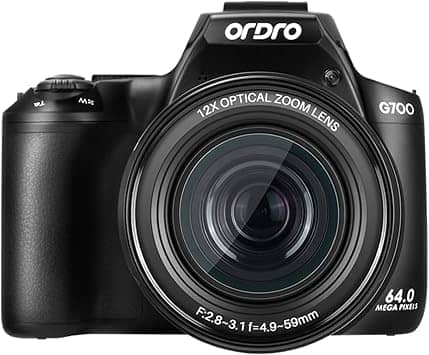 ORDRO G700 Digital Cameras Black New Body Only