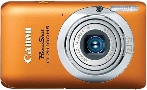 Canon PowerShot ELPH 100 HS Digital Cameras Orange New Body Only
