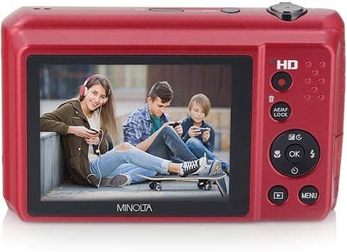 Minolta MN12Z-R Digital Cameras Red New Body Only
