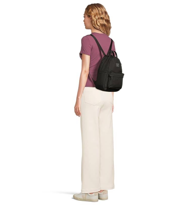 Herschel Nova Backpack Women's bags Black Mini New Recycled Polyester Unspecified