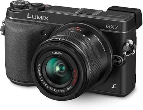 Panasonic LUMIX GX7KK Digital Cameras Black New w/ 14-42mm Kit