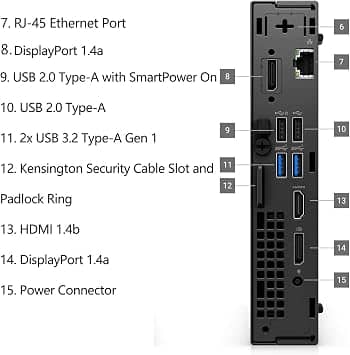 Dell OptiPlex 7020 MFF Computers 512GB 8GB New