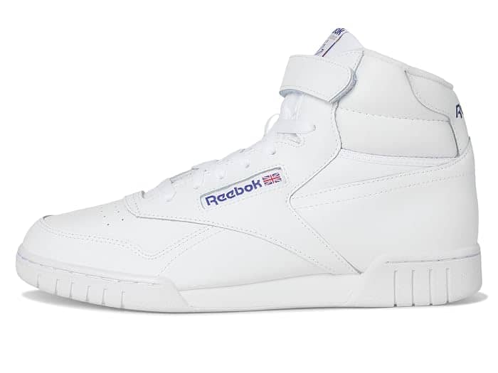 Reebok Ex-O-Fit Hi Sneaker White Full Size Run New