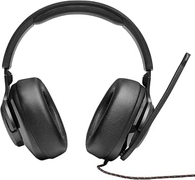 JBL JBLQUANTUM200BLKAM Headphones & Earbuds Black New