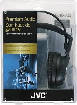 JVC HARX900 Headphones & Earbuds Black New