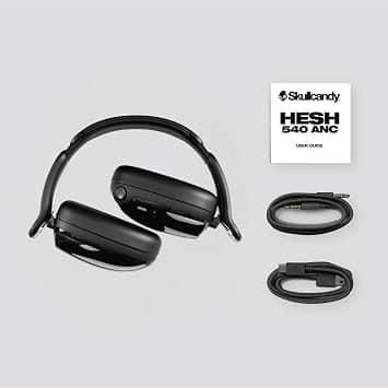 Skullcandy Hesh 540 ANC Headphones & Earbuds Black New
