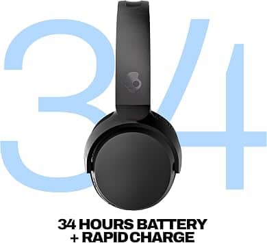 Skullcandy Riff 2 Headphones & Earbuds Black New