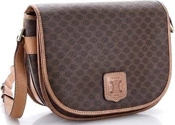 Celine Saddle Shoulder Bag Women's bags Unspecified Coated Canvas New