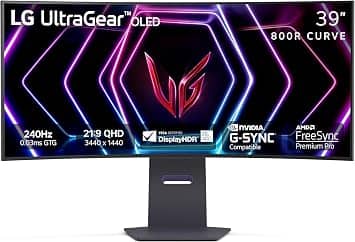 LG 39GS95QE-B Monitors For parts or not working